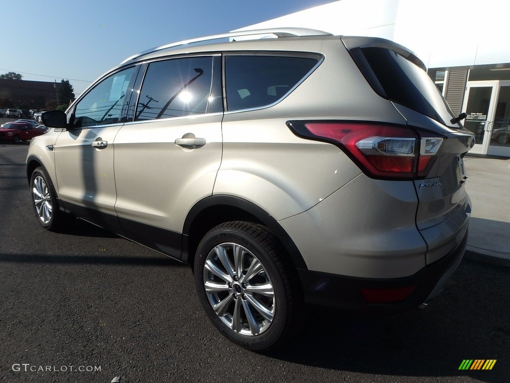 2018 Escape Titanium 4WD - White Gold / Charcoal Black photo #8