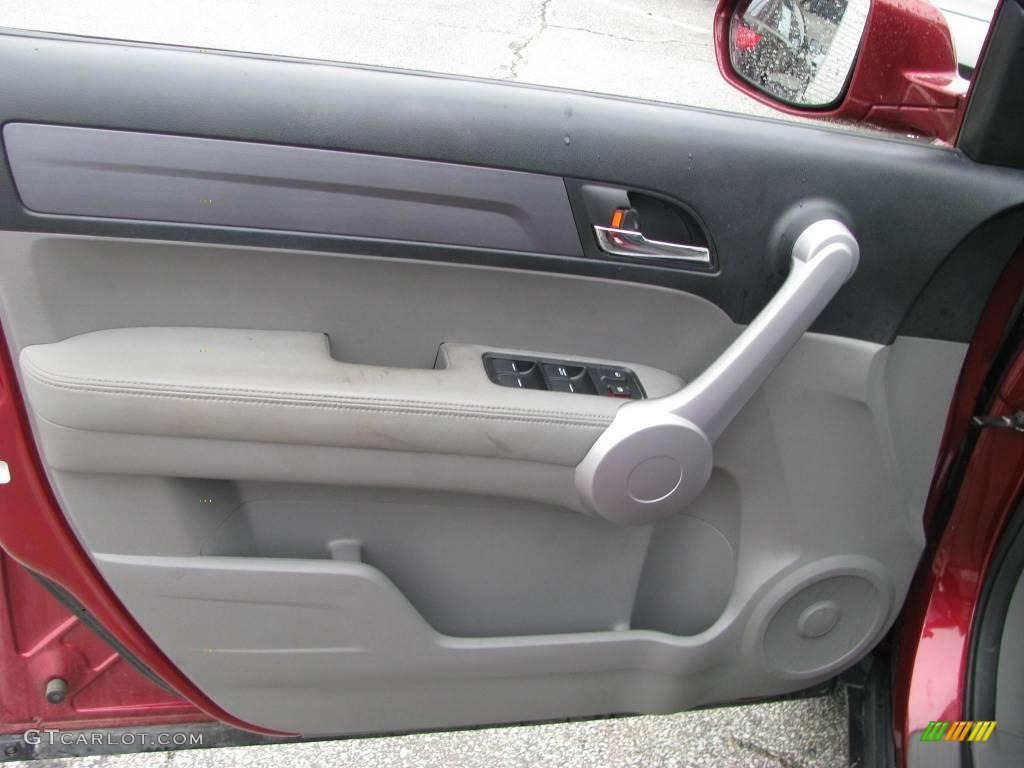 2007 CR-V EX-L 4WD - Tango Red Pearl / Gray photo #10
