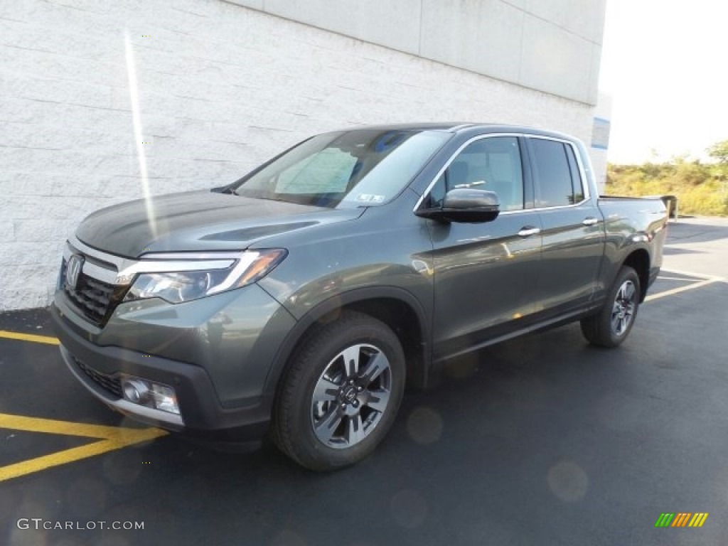 Forest Mist Metallic 2018 Honda Ridgeline RTL-E AWD Exterior Photo #123000543