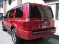 2006 Inferno Red Pearl Jeep Commander 4x4  photo #4