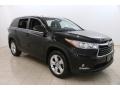 2015 Attitude Black Metallic Toyota Highlander Limited AWD  photo #1