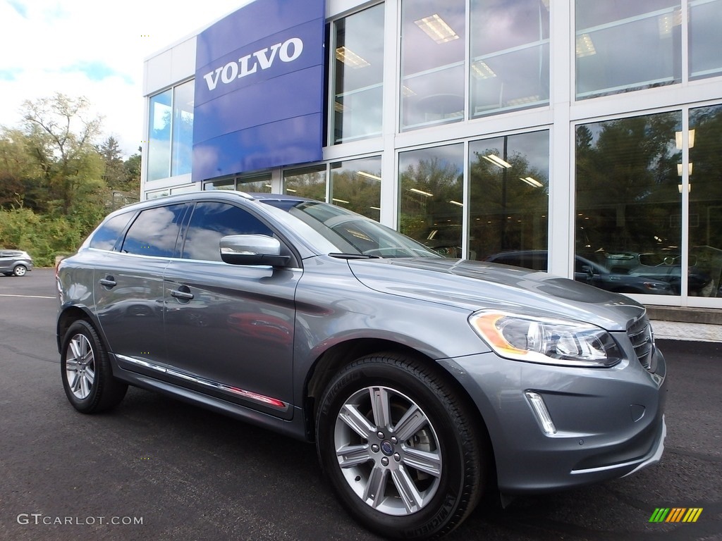 Osmium Grey Metallic 2016 Volvo XC60 T6 AWD Exterior Photo #123003618