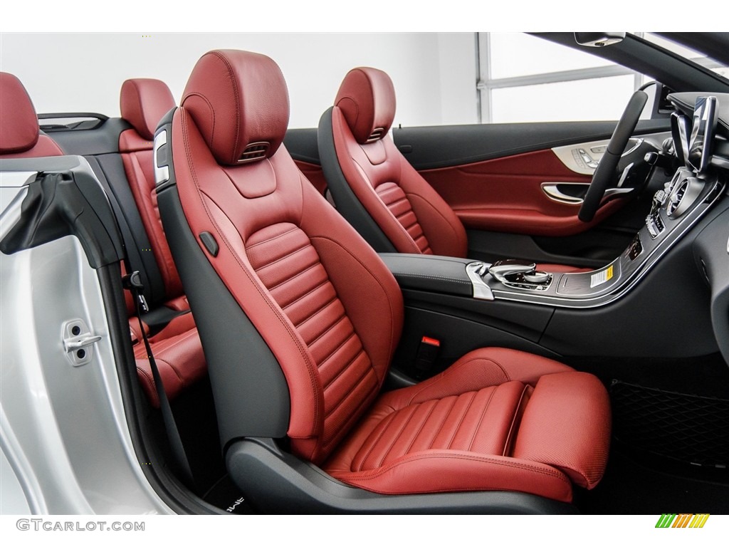 Cranberry Red/Black Interior 2018 Mercedes-Benz C 43 AMG 4Matic Cabriolet Photo #123004608