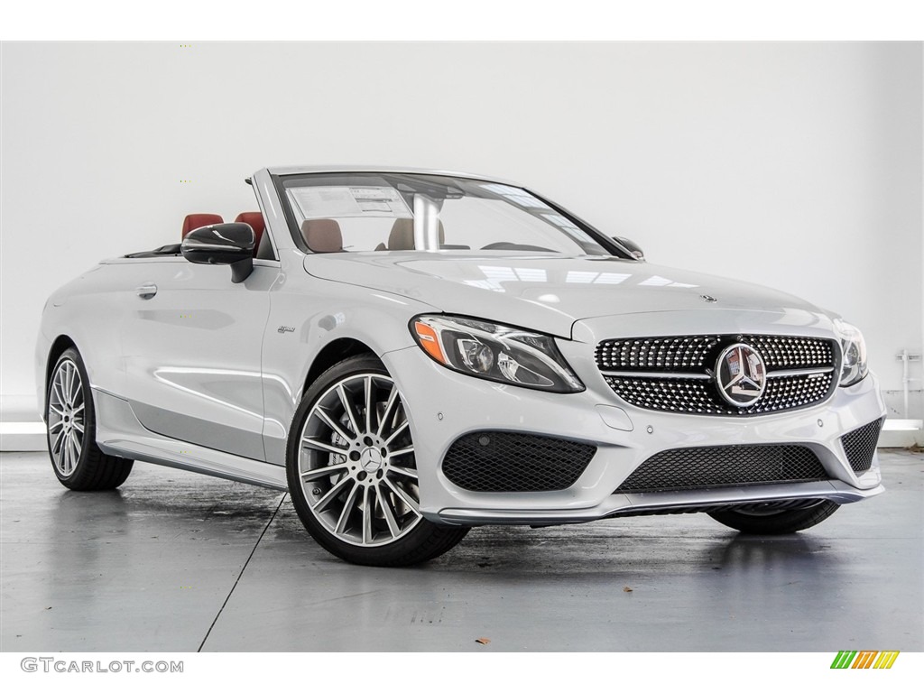 Iridium Silver Metallic 2018 Mercedes-Benz C 43 AMG 4Matic Cabriolet Exterior Photo #123004878
