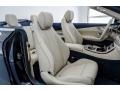 Macchiato Beige/Yacht Blue Interior Photo for 2018 Mercedes-Benz E #123005271