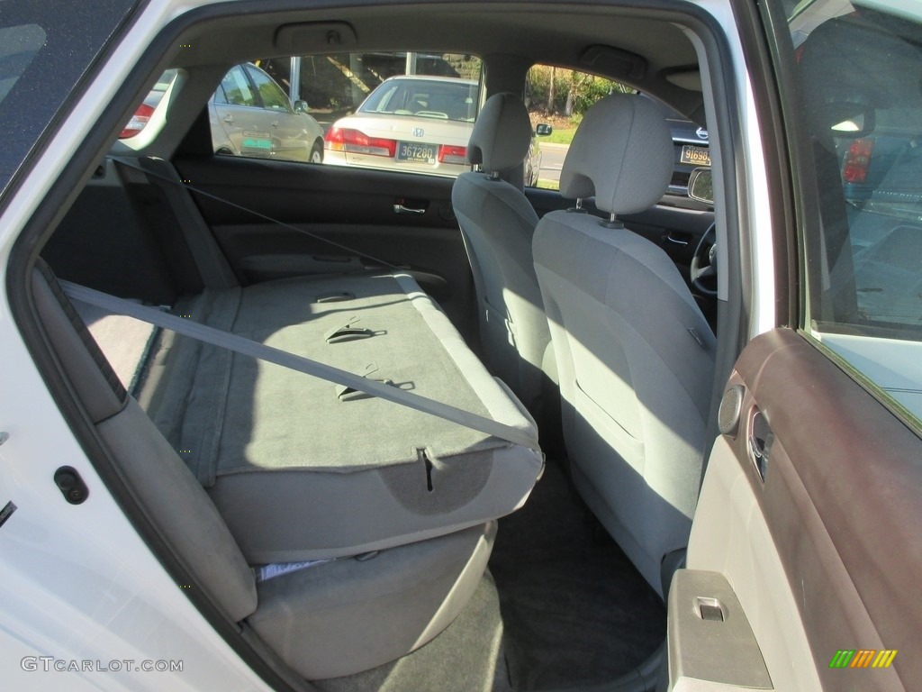 2005 Prius Hybrid - Super White / Gray/Burgundy photo #19