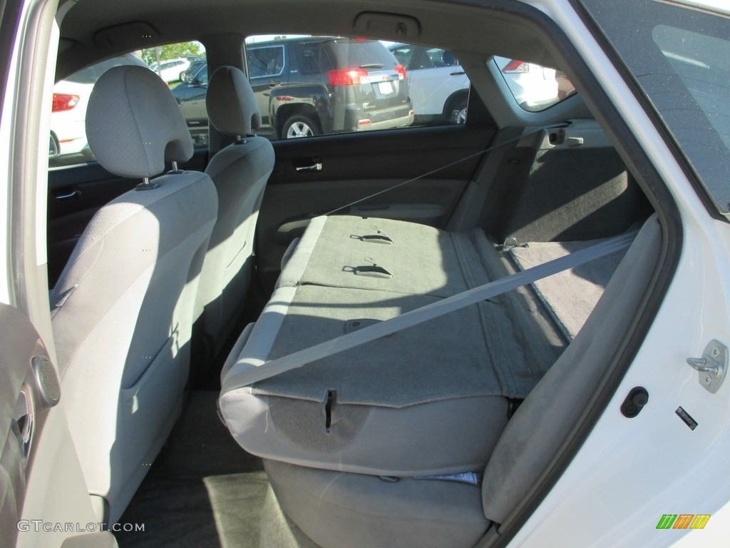 2005 Prius Hybrid - Super White / Gray/Burgundy photo #21