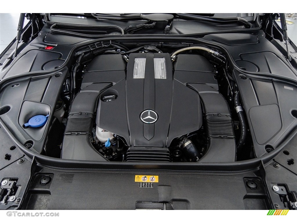 2018 Mercedes-Benz S 450 Sedan 3.0 Liter biturbo DOHC 24-Valve VVT V6 Engine Photo #123006261