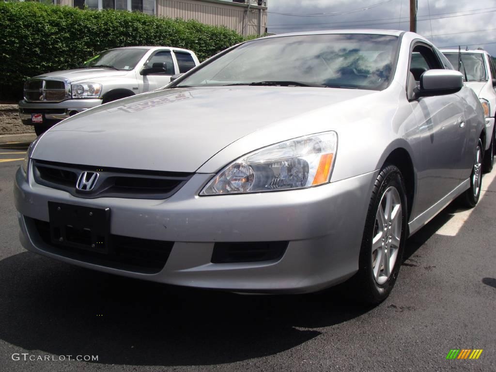 2006 Accord EX-L Coupe - Alabaster Silver Metallic / Black photo #1