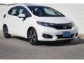 White Orchid Pearl 2018 Honda Fit EX-L