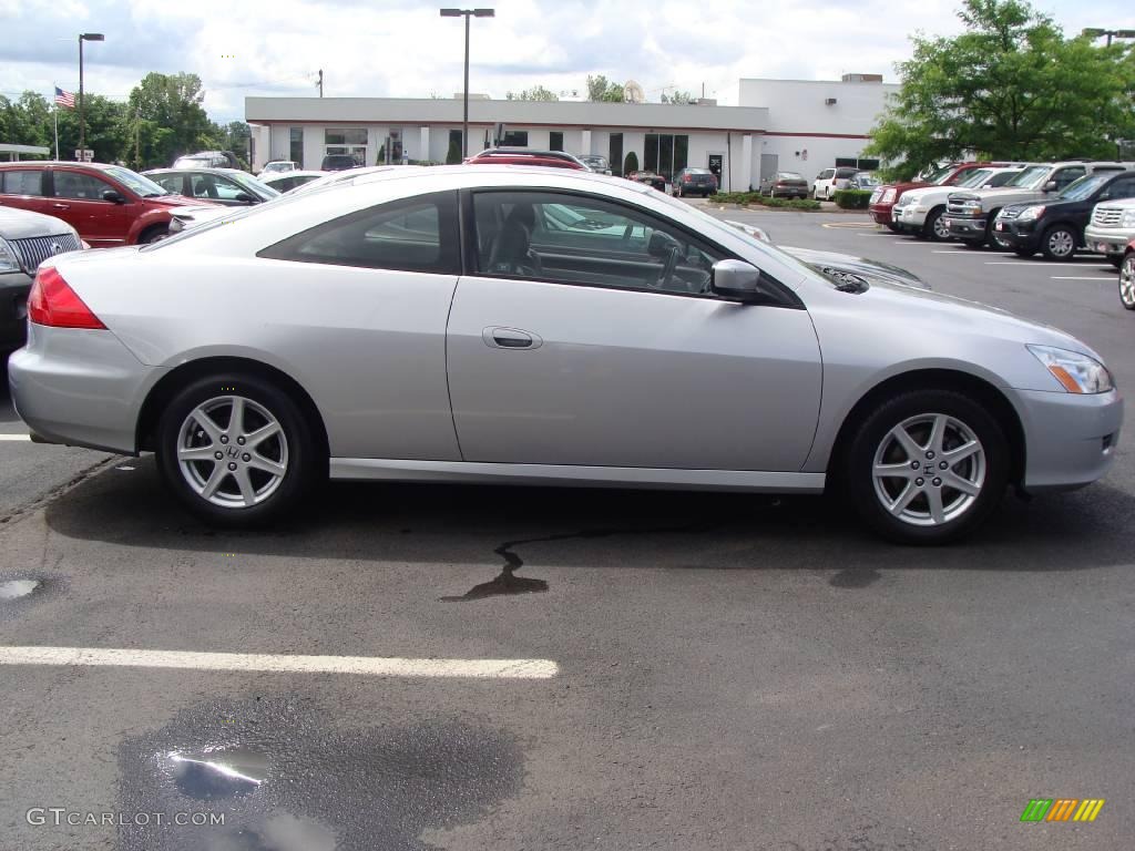 2006 Accord EX-L Coupe - Alabaster Silver Metallic / Black photo #4