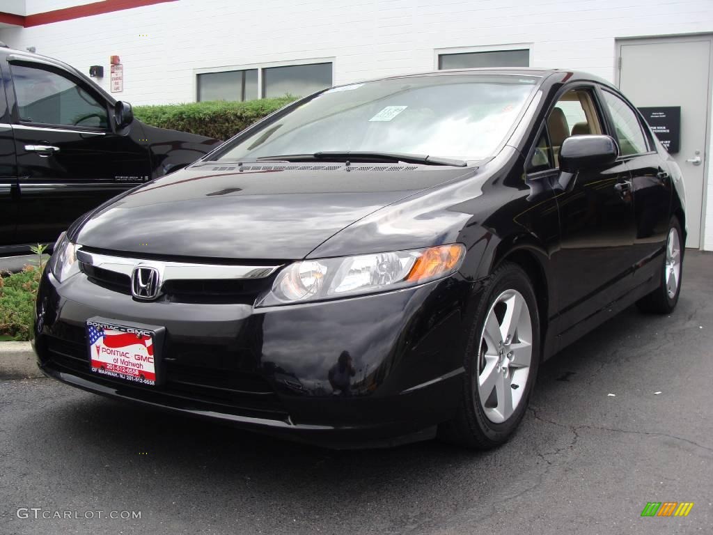 Nighthawk Black Pearl Honda Civic