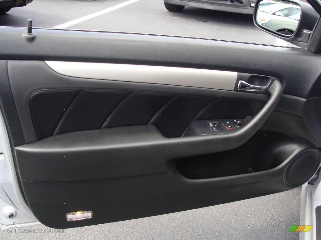 2006 Accord EX-L Coupe - Alabaster Silver Metallic / Black photo #10