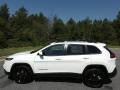 2018 Bright White Jeep Cherokee Latitude  photo #1