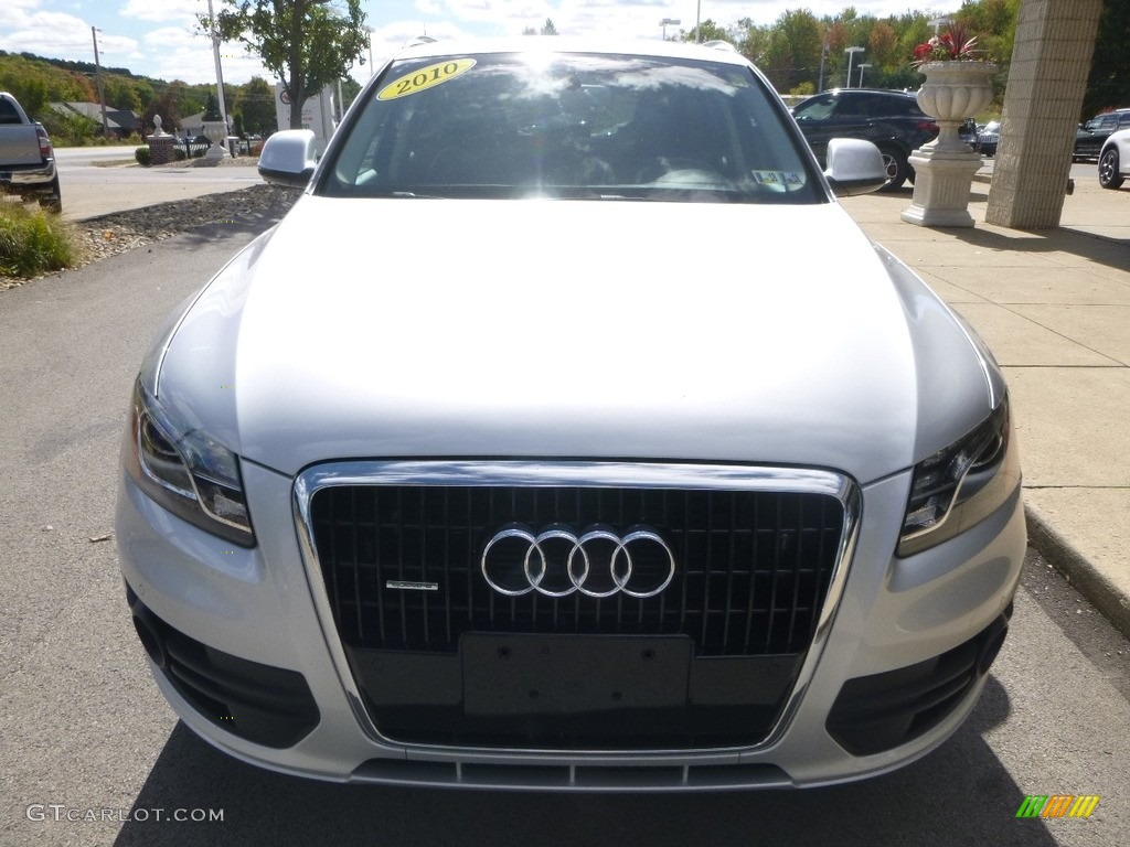 2010 Q5 3.2 quattro - Ice Silver Metallic / Black photo #4