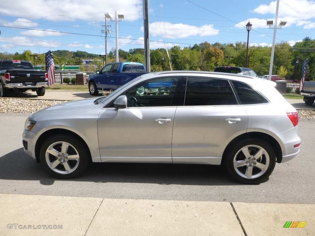 2010 Q5 3.2 quattro - Ice Silver Metallic / Black photo #6