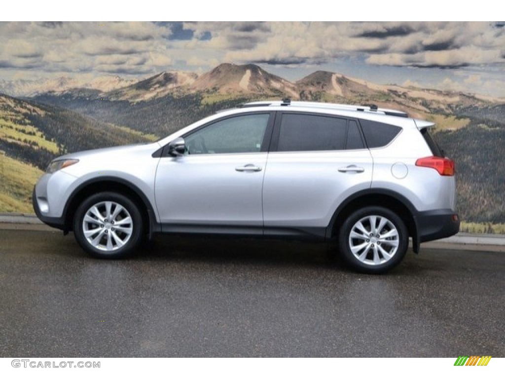 2014 RAV4 Limited AWD - Classic Silver Metallic / Terracotta photo #6