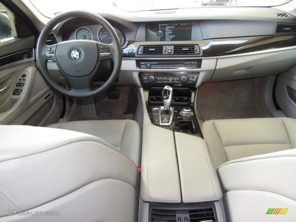 2012 5 Series 535i Sedan - Cashmere Silver Metallic / Everest Gray photo #4