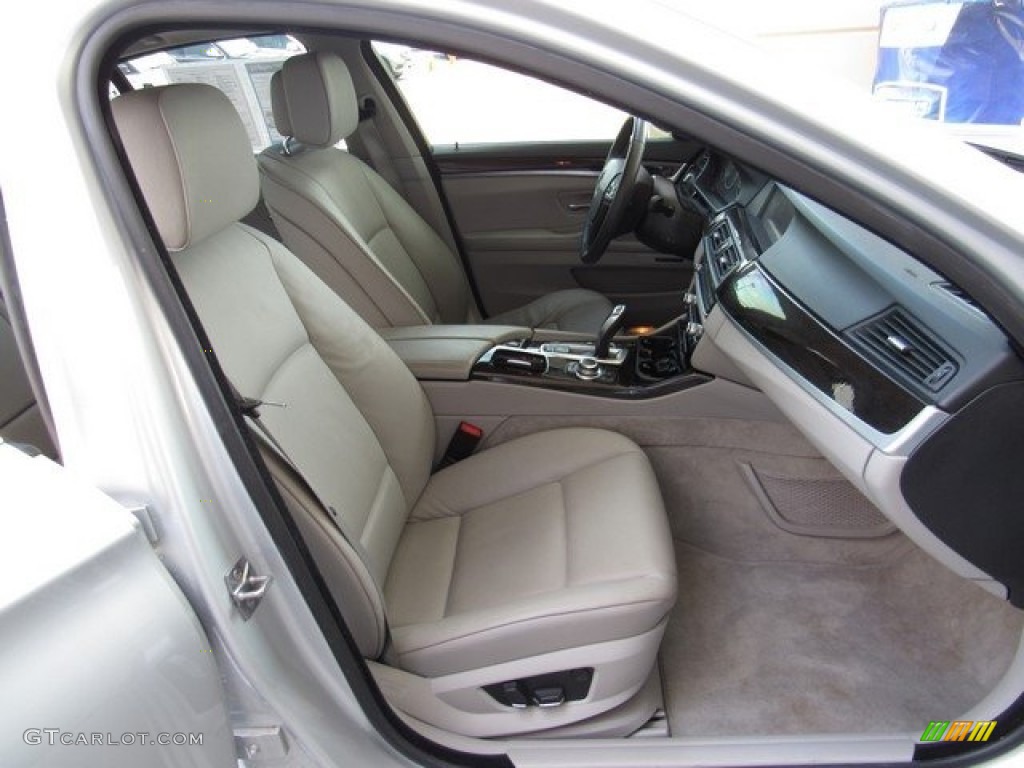 2012 5 Series 535i Sedan - Cashmere Silver Metallic / Everest Gray photo #5