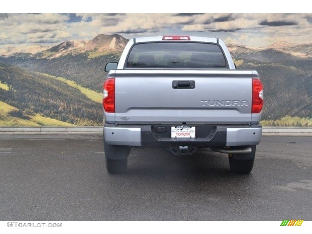 2018 Tundra Limited CrewMax 4x4 - Silver Sky Metallic / Black photo #4