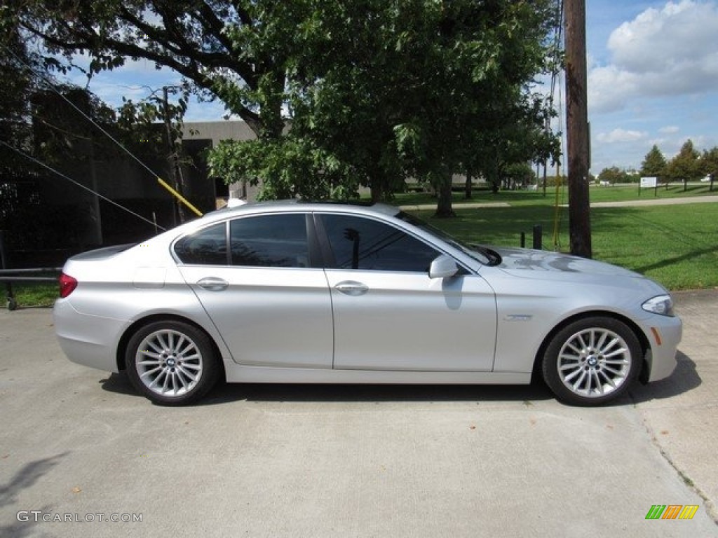 2012 5 Series 535i Sedan - Cashmere Silver Metallic / Everest Gray photo #6