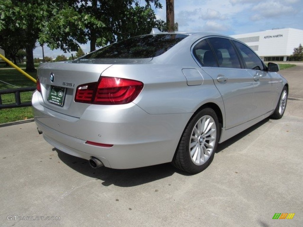 2012 5 Series 535i Sedan - Cashmere Silver Metallic / Everest Gray photo #7