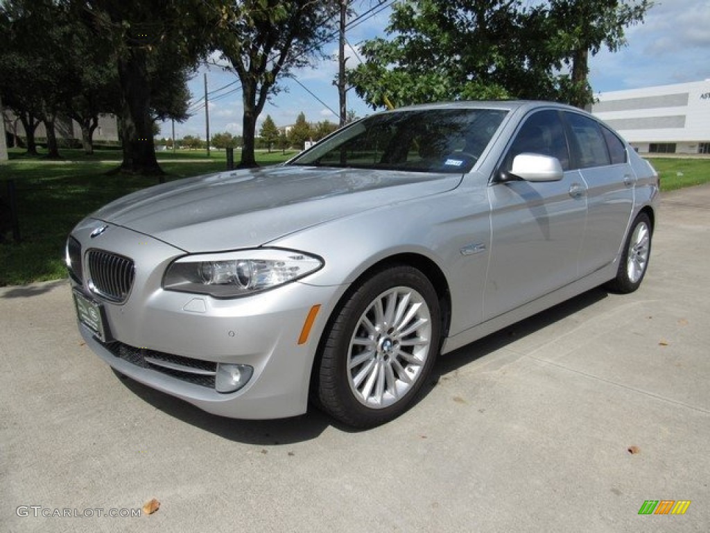 2012 5 Series 535i Sedan - Cashmere Silver Metallic / Everest Gray photo #10