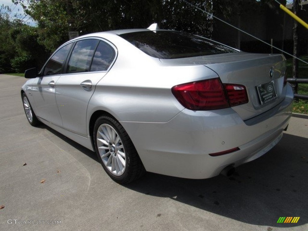 2012 5 Series 535i Sedan - Cashmere Silver Metallic / Everest Gray photo #12