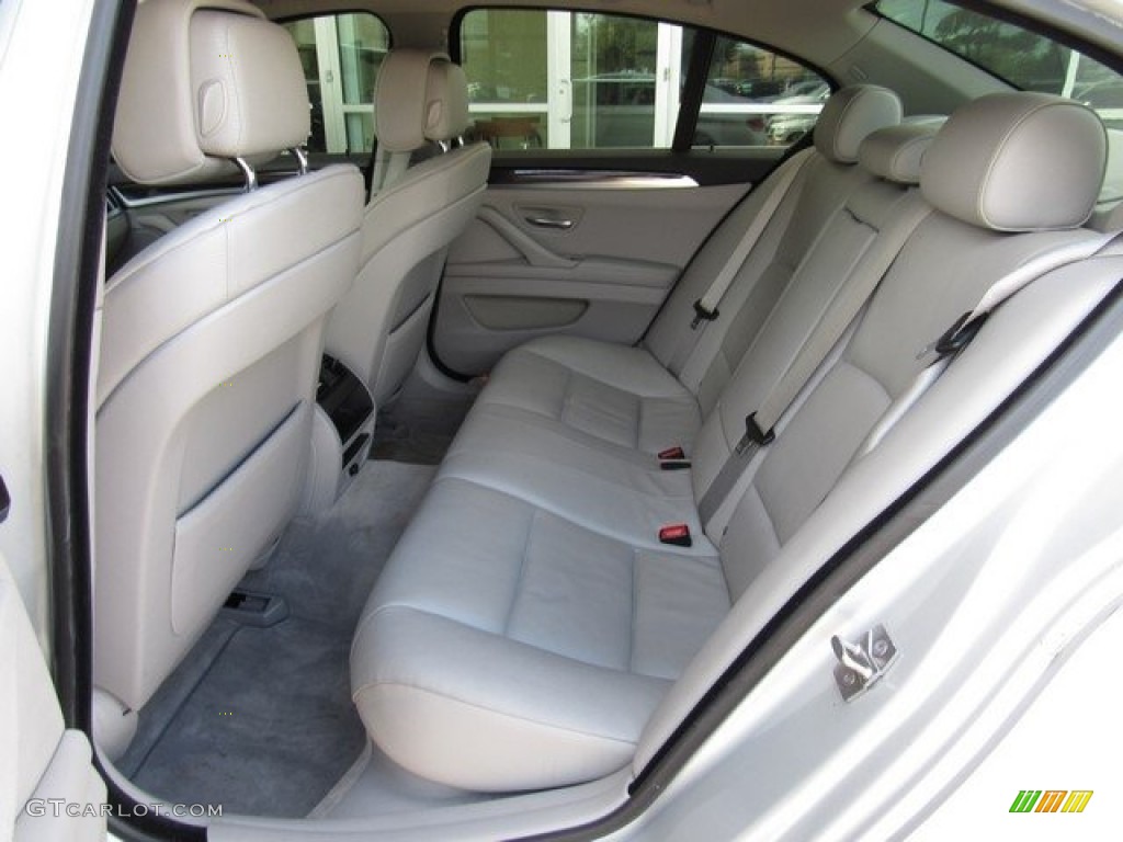 2012 5 Series 535i Sedan - Cashmere Silver Metallic / Everest Gray photo #13