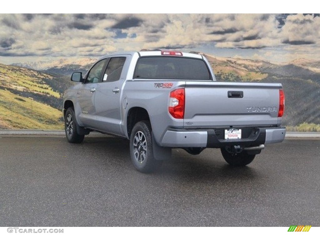 2018 Tundra Limited CrewMax 4x4 - Silver Sky Metallic / Graphite photo #3