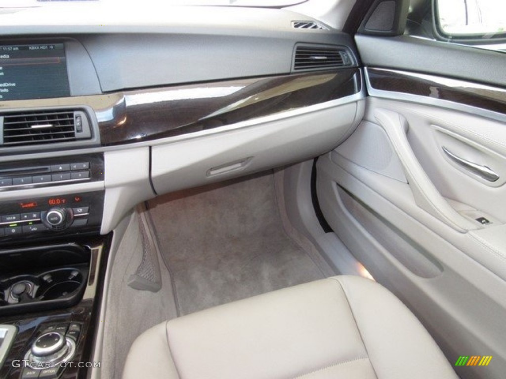 2012 5 Series 535i Sedan - Cashmere Silver Metallic / Everest Gray photo #15