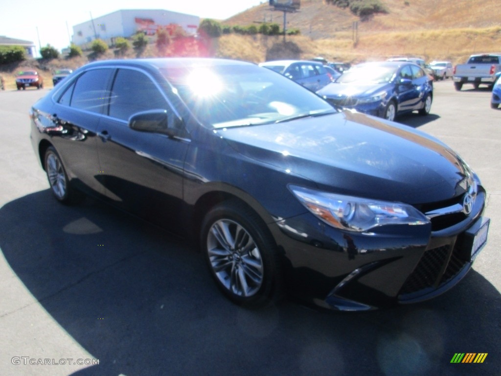Midnight Black Metallic Toyota Camry