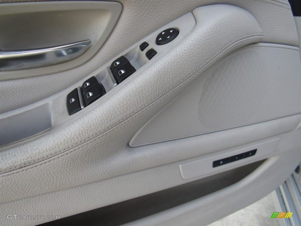 2012 5 Series 535i Sedan - Cashmere Silver Metallic / Everest Gray photo #25
