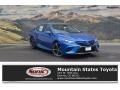 Blue Streak Metallic 2018 Toyota Camry XSE