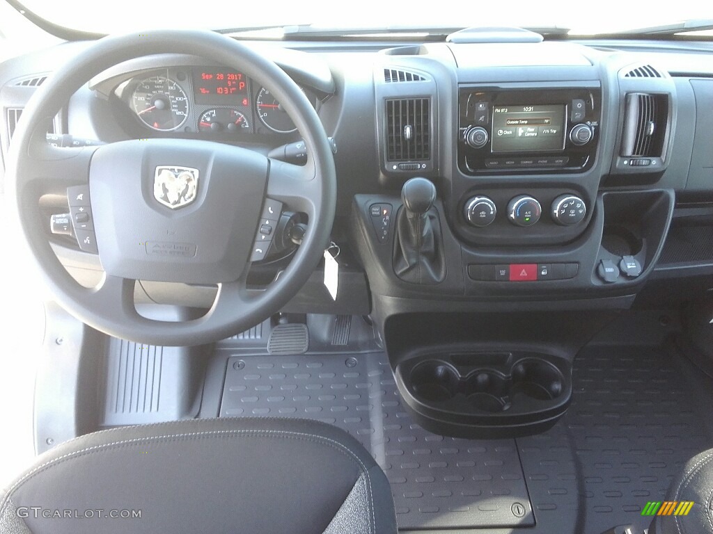 2018 Ram ProMaster 1500 Low Roof Cargo Van Gray Dashboard Photo #123016059