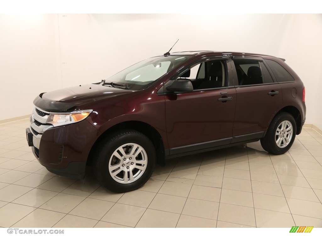 2011 Edge SE - Bordeaux Reserve Red Metallic / Charcoal Black photo #3