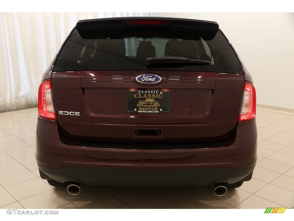 2011 Edge SE - Bordeaux Reserve Red Metallic / Charcoal Black photo #16