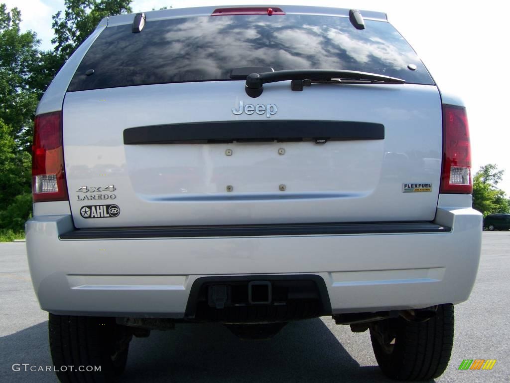 2008 Grand Cherokee Laredo 4x4 - Bright Silver Metallic / Dark Slate Gray photo #6