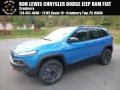 Hydro Blue Pearl - Cherokee Trailhawk 4x4 Photo No. 1