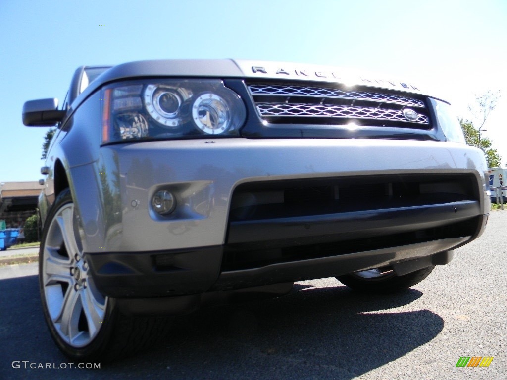 2012 Range Rover Sport HSE LUX - Orkney Grey Metallic / Tan photo #1