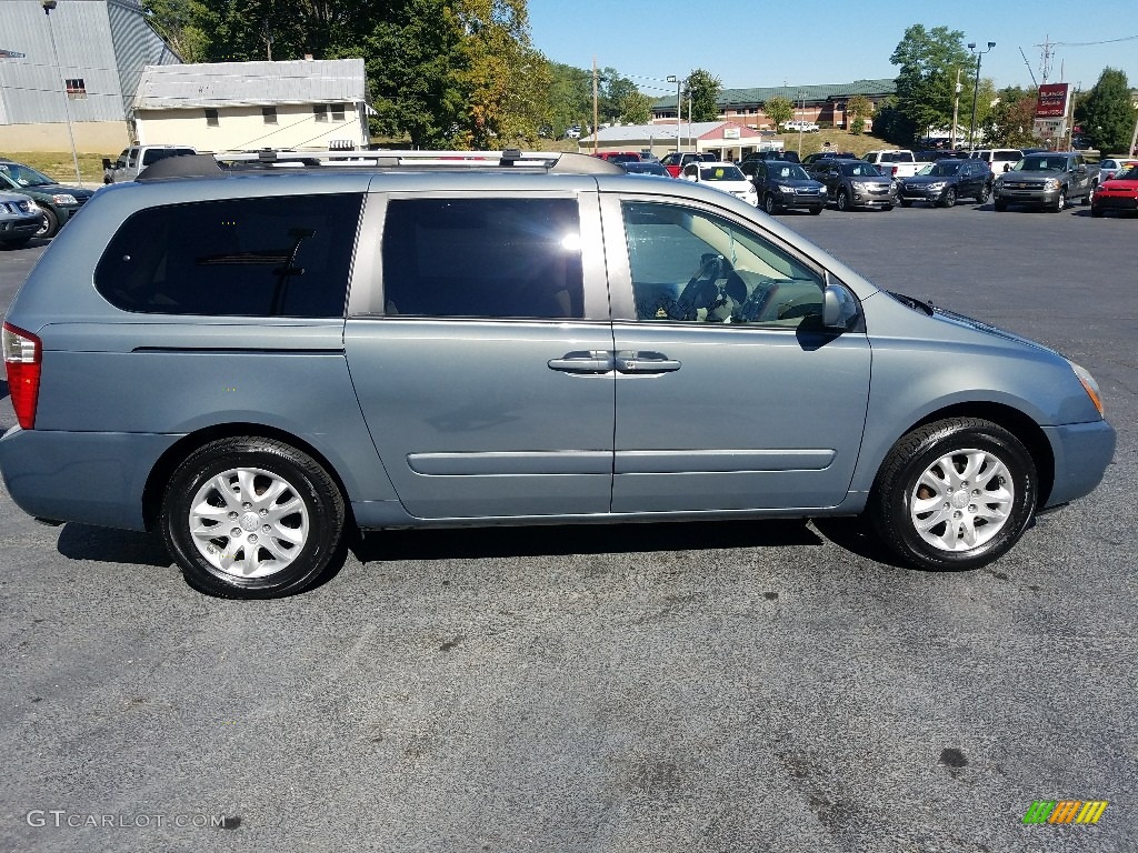 2007 Sedona EX - Olive Gray / Beige photo #8