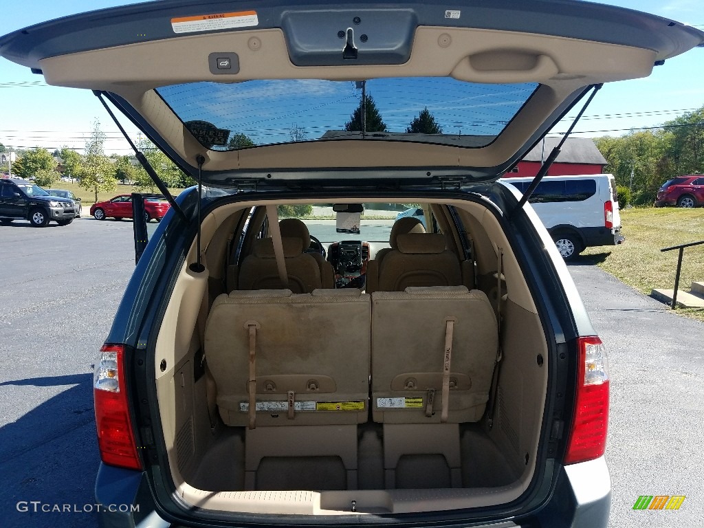 2007 Sedona EX - Olive Gray / Beige photo #36