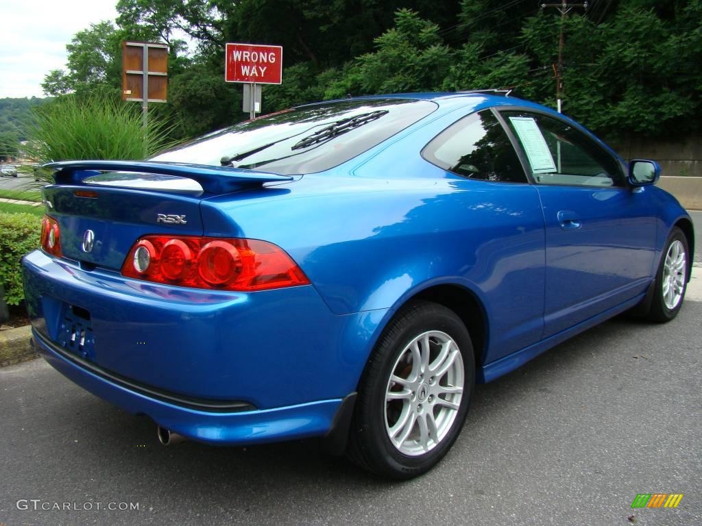 2006 RSX Sports Coupe - Vivid Blue Pearl / Ebony photo #4