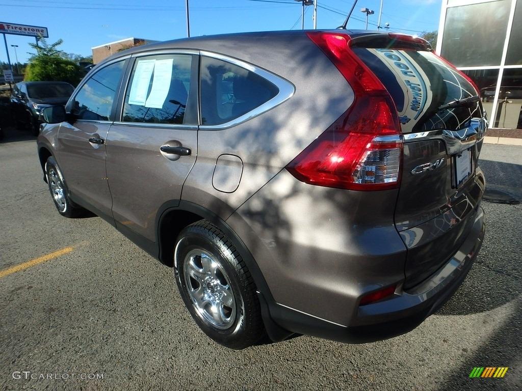 2015 CR-V LX AWD - Urban Titanium Metallic / Black photo #3