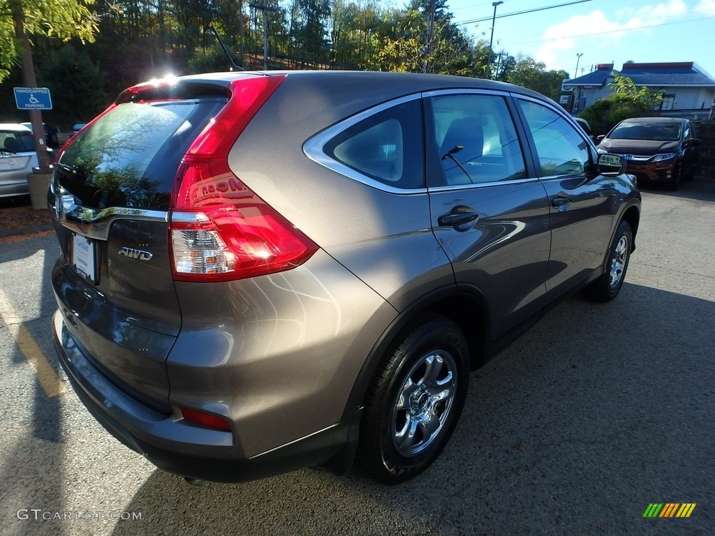 2015 CR-V LX AWD - Urban Titanium Metallic / Black photo #6