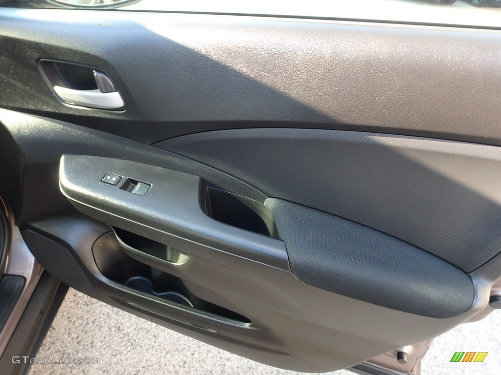 2015 CR-V LX AWD - Urban Titanium Metallic / Black photo #12