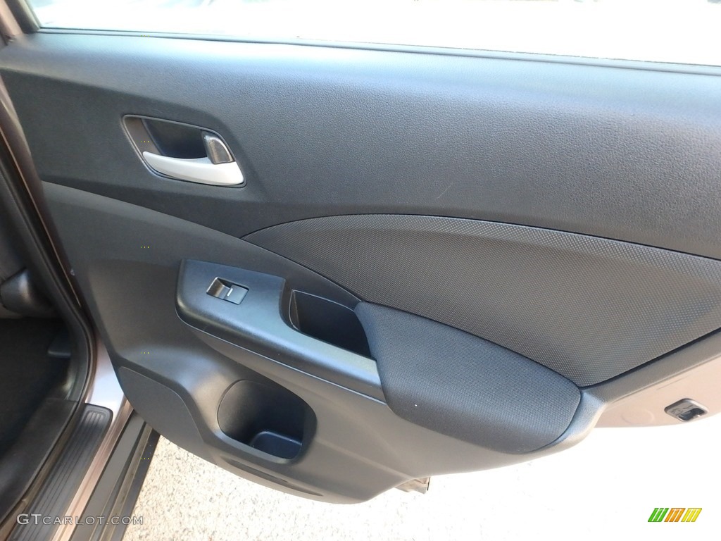 2015 CR-V LX AWD - Urban Titanium Metallic / Black photo #14