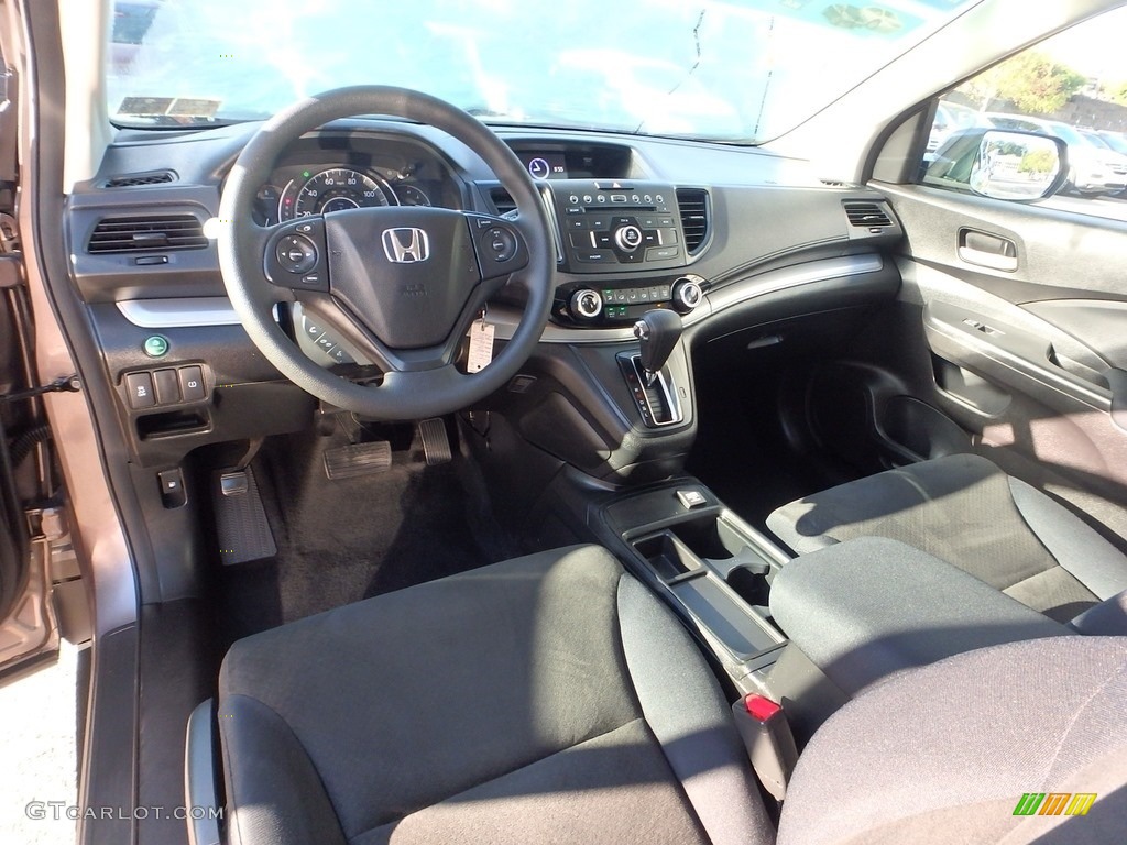 2015 CR-V LX AWD - Urban Titanium Metallic / Black photo #17