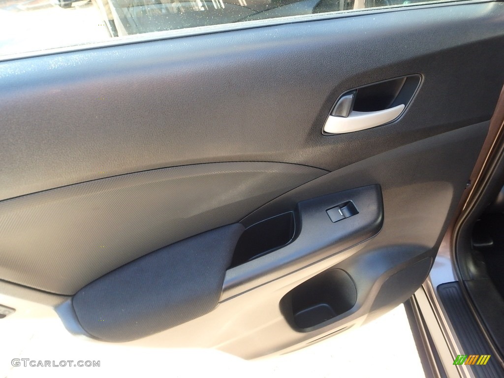 2015 CR-V LX AWD - Urban Titanium Metallic / Black photo #18