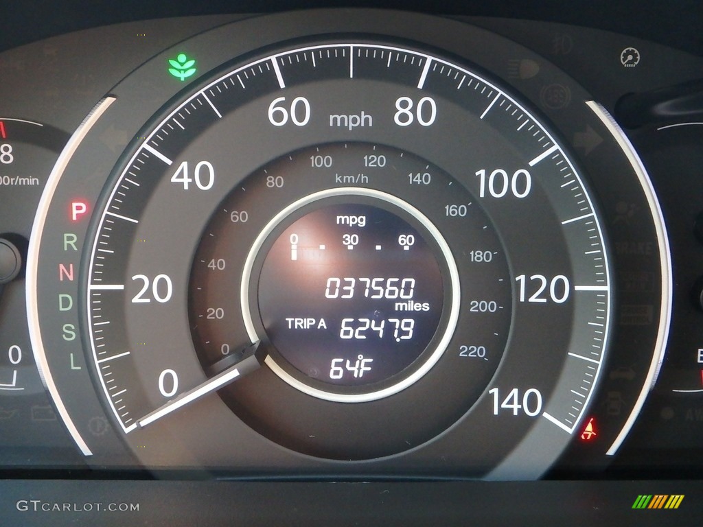 2015 CR-V LX AWD - Urban Titanium Metallic / Black photo #24